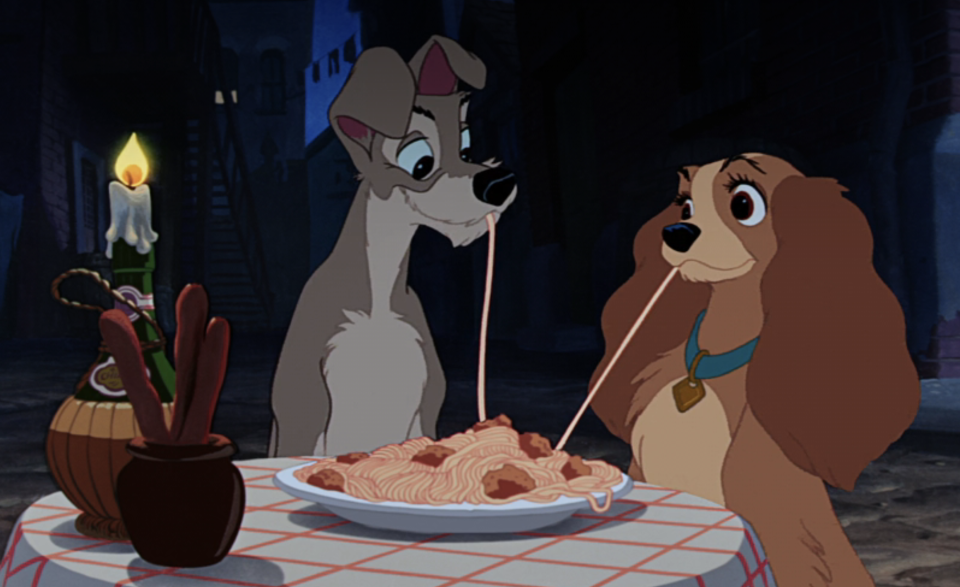 Screenshot from "Lady and the Tramp"