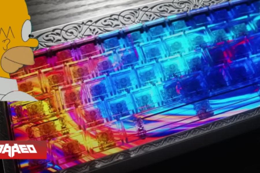 Este teclado transparente y pantalla de fondo de $349 dólares promete desterrar al RGB para mostrar skins animadas 