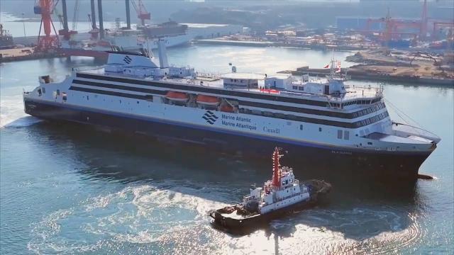 New Marine Atlantic ferry Ala'suinu will soon set sail for