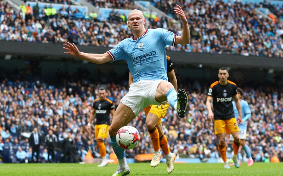 Man City vs Leeds - Reuters