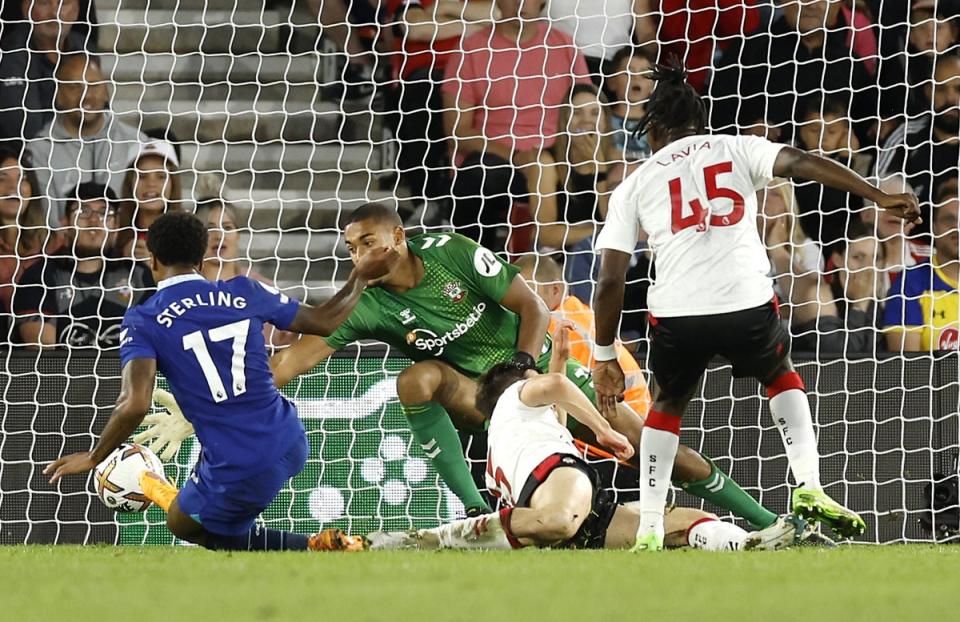 Raheem Sterling opened the scoring (Steven Paston/PA) (PA Wire)