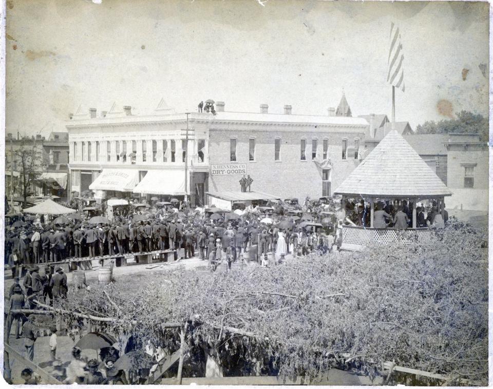 Did you know... where this Fourth of July photo was taken and when in downtown Perry?