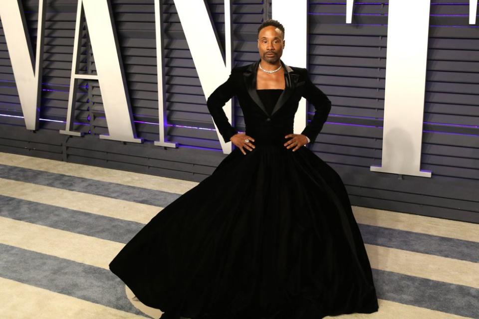 billy porter black dress