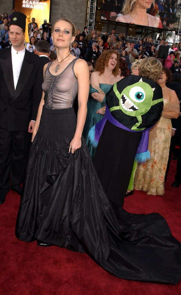 At the time, the Goop founder was declared one of the worst dressed at the Oscars in 2002. Getty Images