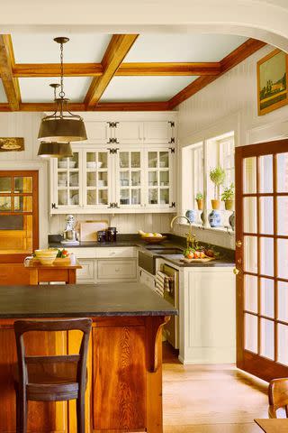 <p>LARSEN & TALBERT</p> Erin Napierâ€™s countryside kitchen was inspired by European cottage style, as was popularized during the 1990s.