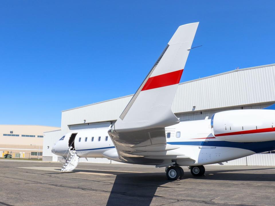 Bombardier Global 6500 private jet