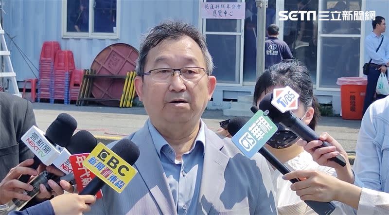 花蓮高農校長梁宇承表示，對於康老師的離開，有12萬分的不捨。（圖／翻攝畫面）