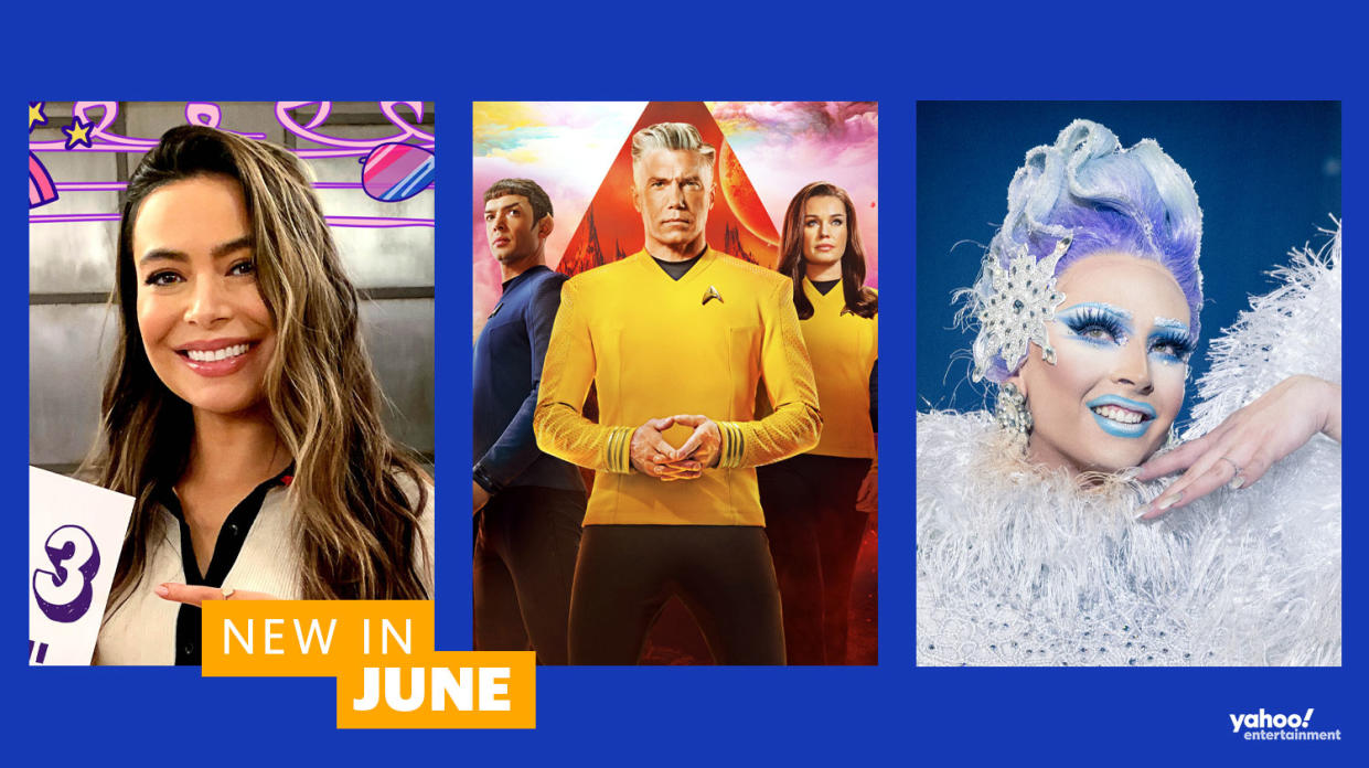 iCarly S3, Star Trek: Strange New Worlds, and Queen of the Universe are all new on Paramount+ in June 2023. (Paramount+)
