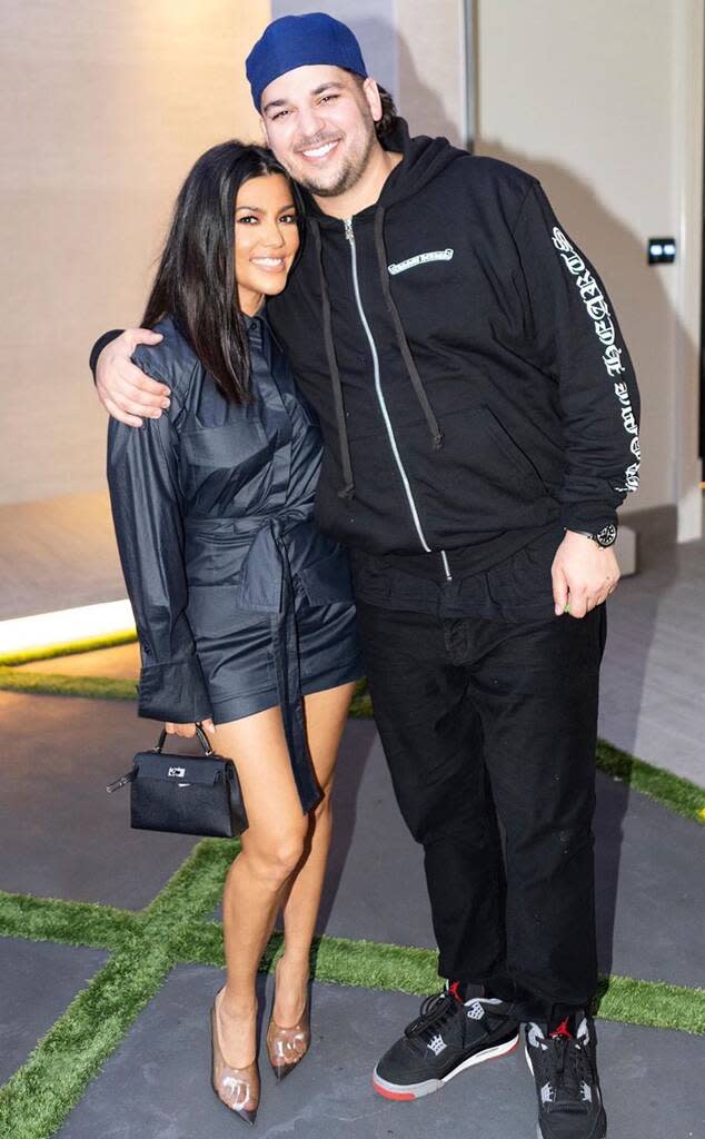 Rob Kardashian, Kourtney Kardashian, Instagram