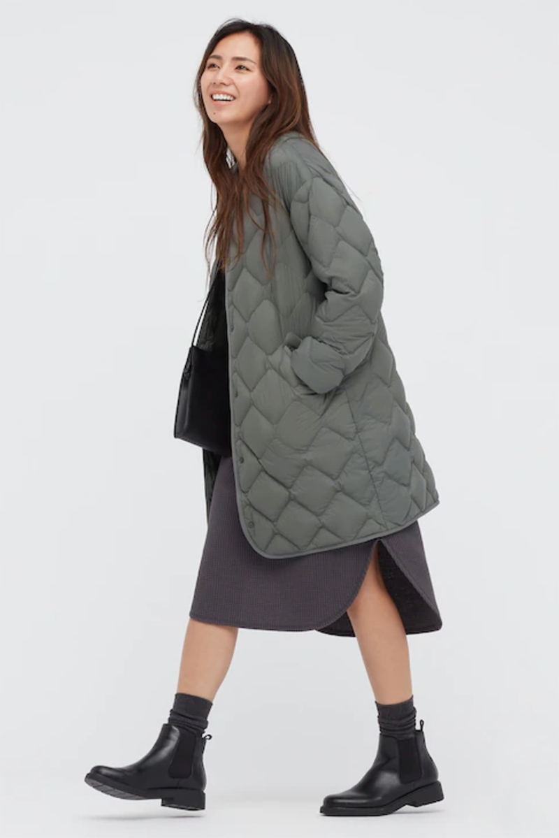 Ultra Light Down Relaxed Coat