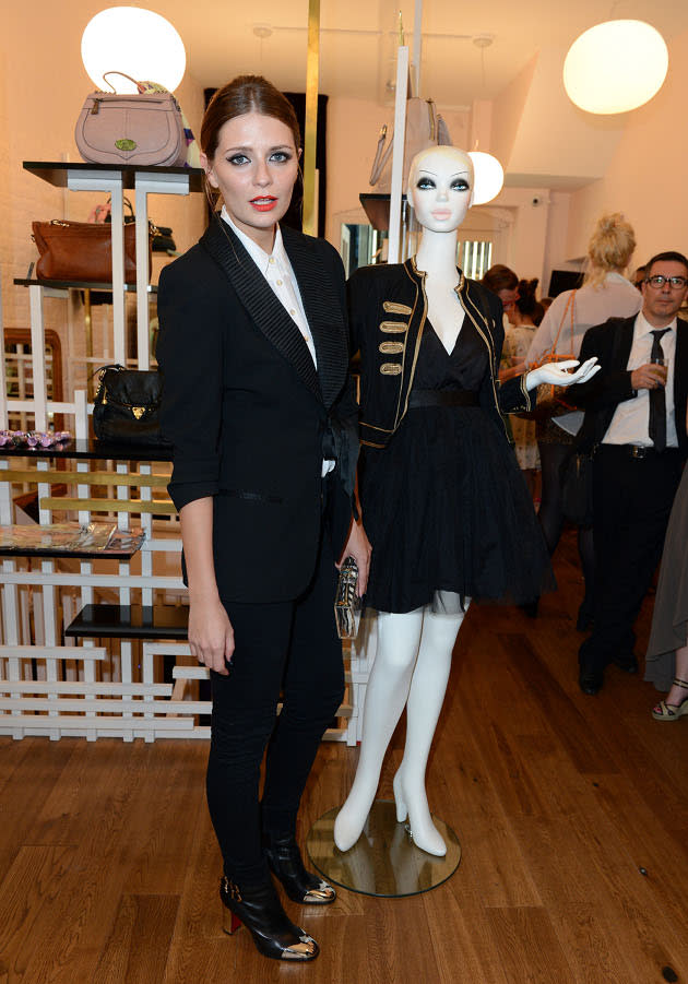 Mischa Barton in ihrer Boutique im Londoner East End (Bild: Getty Images)