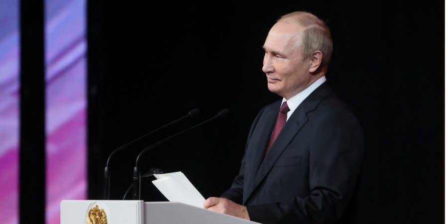 Russian dictator Vladimir Putin