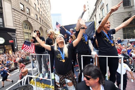 Soccer: Womens World Cup Champions-Parade