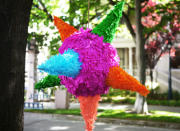 <body><p>A piñata can be the hit of your next <a rel="nofollow" href=" www.bobvila.com/slideshow/no-sweat-7-best-bbq-shortcuts-47934?bv=yahoo" data-ylk="slk:backyard barbecue;elm:context_link;itc:0;sec:content-canvas" class="link ">backyard barbecue</a>, whether you’re a kid or just a kid at heart. Dust off your papier-mâché skills with this <a rel="nofollow noopener" href=" http://www.instructables.com/id/DIY-Pi%C3%B1ata/" target="_blank" data-ylk="slk:Instructables;elm:context_link;itc:0;sec:content-canvas" class="link ">Instructables</a> how-to, and you can craft your own rather than picking one up at the store—and then customize its contents to the likes of your partygoers.</p></body>