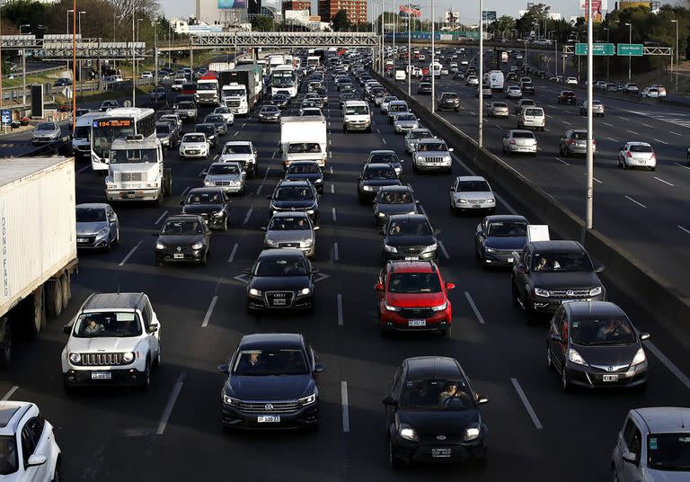 Tránsito hacia el norte por Autopista Panamericana por el fin de semana largo