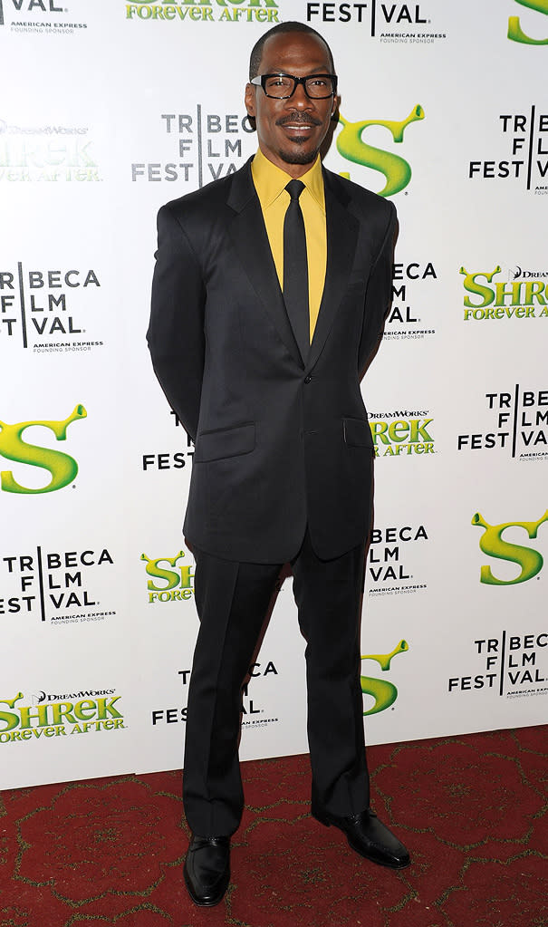 9th Annual Tribeca Film Festival Shrek Forever After Premiere 2010 Eddie Murphy