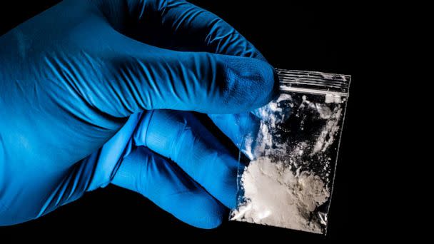 PHOTO: Illegal fentanyl is safely handled and contained in this undated stock photo. (STOCK PHOTO Darwin Brandis/Getty Images)