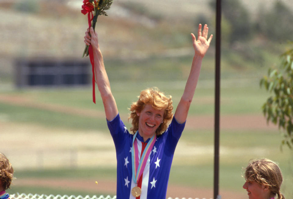 <p>Carpenter, the first woman to compete in both the <a href="http://www.nwhm.org/online-exhibits/olympics/olympics15.htm" target="_blank">Summer and Winter Olympics</a>, competed as a skater in the 1972 Games and won the gold medal in the cycling road race at the 1984 Summer Olympics. </p> <br> <p>"For me, it was everything, because I wanted to win the Olympics so badly," Carpenter-Phinney said of her win in a <a href="http://www.youtube.com/watch?v=GGwnczrGY4Y" target="_blank">post-race interview.</a> "That was the crowning glory of a long career, and it gave me the chance to retire on top." </p>   