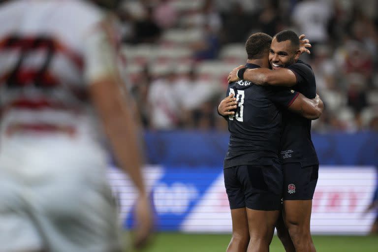 Inglaterra logró su segunda victoria en el Mundial de Rugby y lidera el grupo D