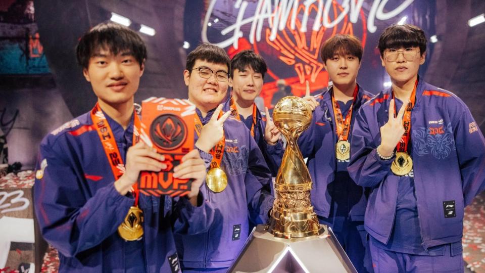 JD Gaming's flawless finish makes them more than deserving of this year's MSI title. (Photo: Riot Games)