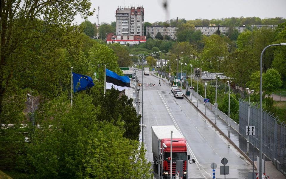 Vlad was interrogated for four hours at the Russia-Estonia border - Sergei Stepanov for The Telegraph