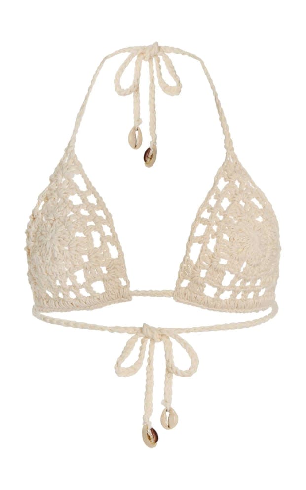 <p>Nia Thomas Astrud Bikini Top, $150, <a href="https://niathomas.co/products/astrud-bikini-top" rel="nofollow noopener" target="_blank" data-ylk="slk:available here;elm:context_link;itc:0;sec:content-canvas" class="link ">available here</a> (sizes XS-2XL & custom sizing available)</p>