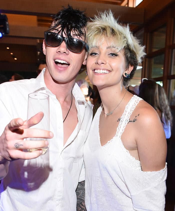 Paris Jackson and Michael Snoddy. Source: Getty Images.