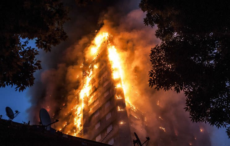 Fireproof cladding could have prevented the disaster, it is claimed (Rex)