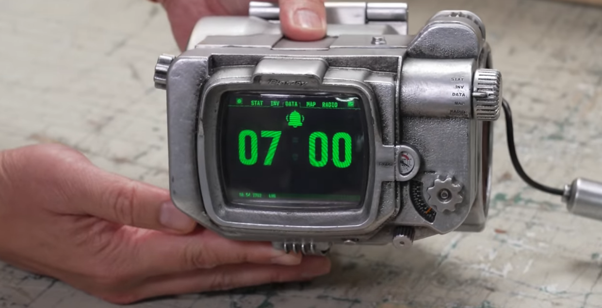  The Fallout show Pip-Boy replica. 