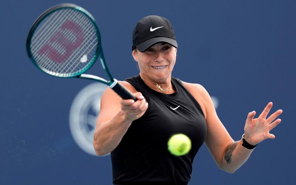 Aryna Sabalenka - Sabalenka wins first match after ex-boyfriend's death in Miami