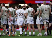 Rugby Union - Autumn Internationals - Wales vs Georgia - Principality Stadium, Cardiff, Britain - November 18, 2017 Georgia players at the end of the match Action Images via Reuters/Andrew Boyers