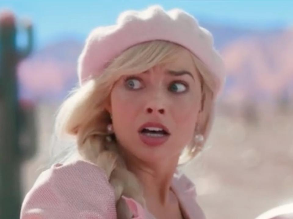 Margot Robbie in ‘Barbie’ (Warner Bros Pictures)