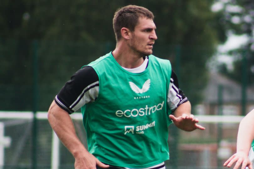 Jed Cartwright in Hull FC training.