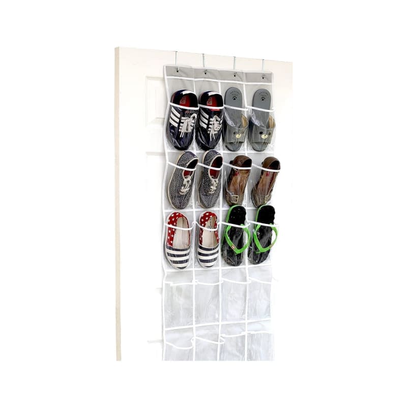 SimpleHouseware 24-Pocket Over-the-Door Hanging Organizer