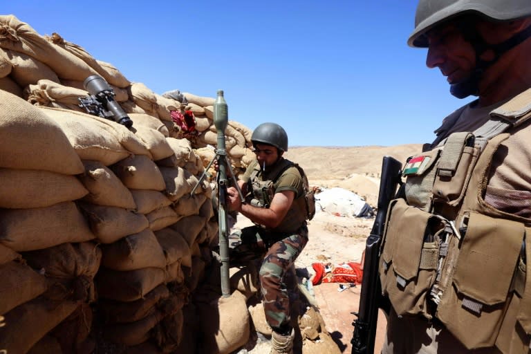 Iraqi Kurdish fighters have been fighting the Islamic State in Iraq and Syria