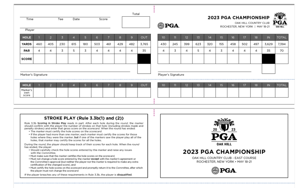 PGA Championship 2023 Oak Hill Country Club Hosts the 105th event