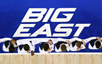 <p>Villanova players line up for the national anthem before an NCAA college basketball game against Nicholls State, Tuesday, Nov. 14, 2017, in Philadelphia. (AP Photo/Matt Slocum) </p>