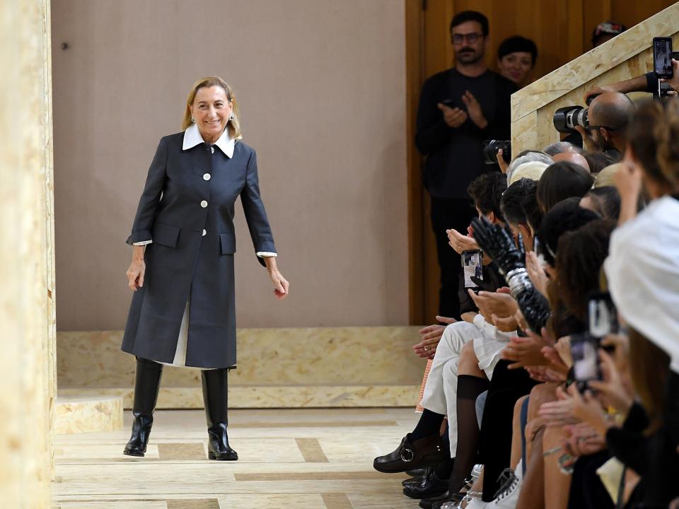 Miuccia Prada Runway