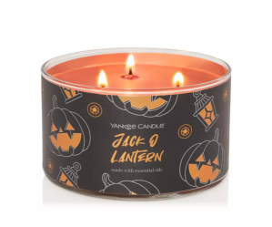 Yankee Candle Halloween Jack O Lantern 3 Wick