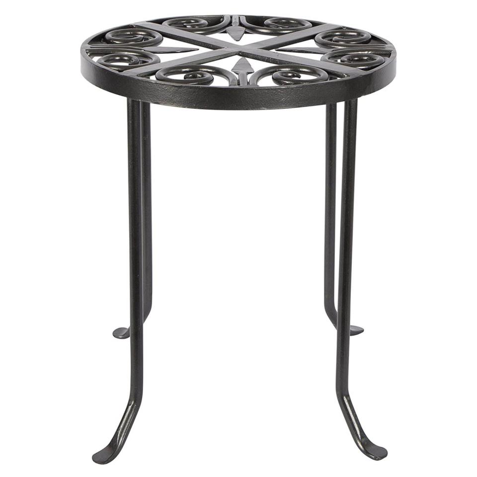 2) Achla Wrought Iron Plant Stand