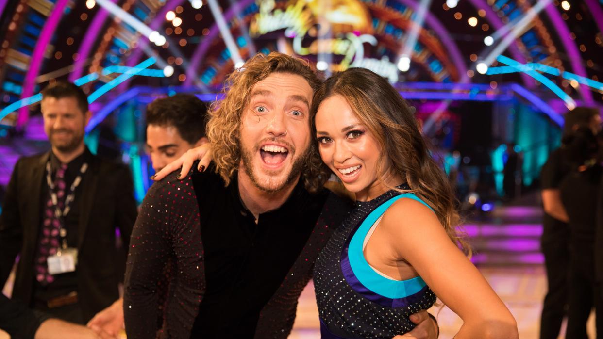 Seann Walsh and Katya (Credit: BBC)