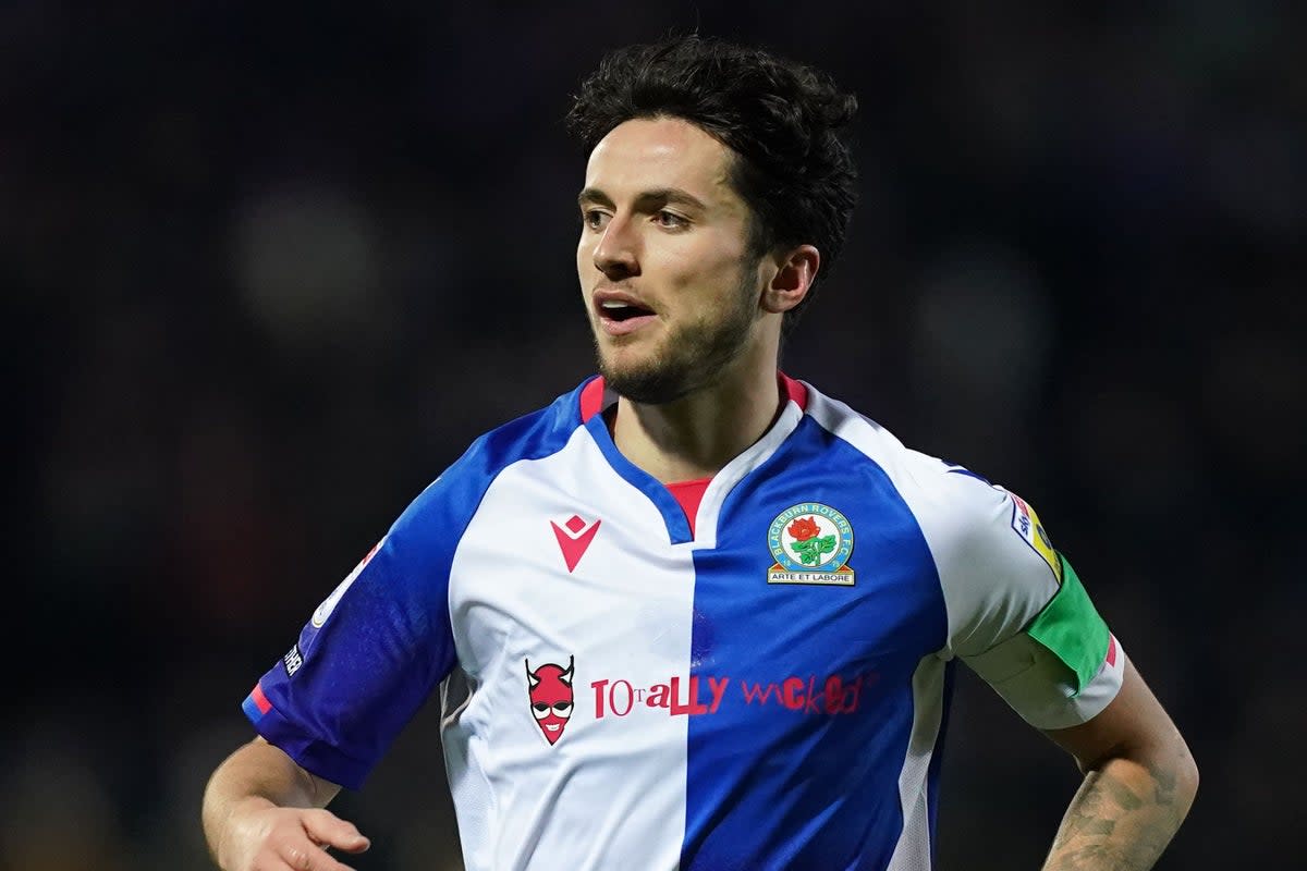 Blackburn captain Lewis Travis is relishing Sunday’s FA Cup quarter-final against Sheffield United (Mike Egerton/PA) (PA Wire)