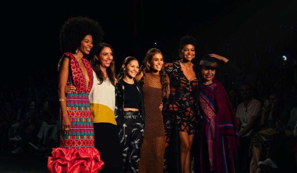 Mujeres Cambiando la Moda del Banco de Bogotá contó con la participación de 60 emprendedoras. Foto: Cortesía