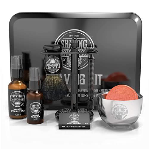 25) Luxury Safety Razor Shaving Kit