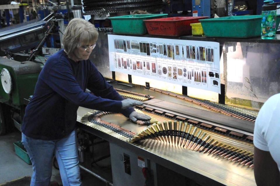 50 caliber rounds bullets Lake City Army Ammunition Plant