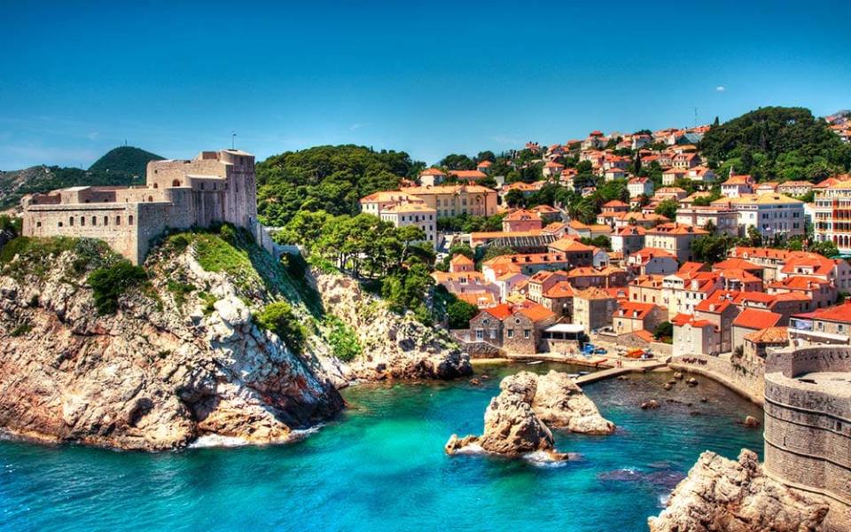 See ever-changing perspectives over the terracotta rooftops of Dubrovnik from the magnificent 13th-century walls