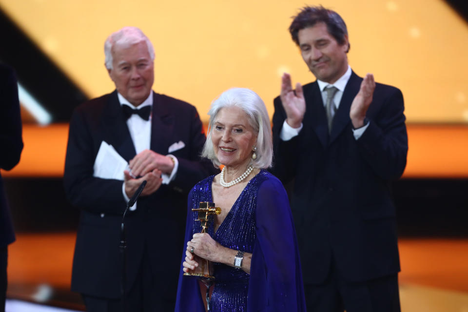 Christiane Hörbiger 2018 in Hamburg. (Bild: Ibrahim Ot  - Pool/Getty Images)