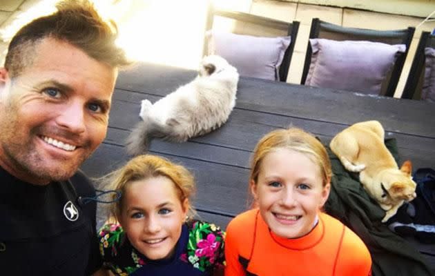 Devoted dad Pete shared his daughter's healthy breakfast bowl on social media. Photo: Instagram/chefpeteevans