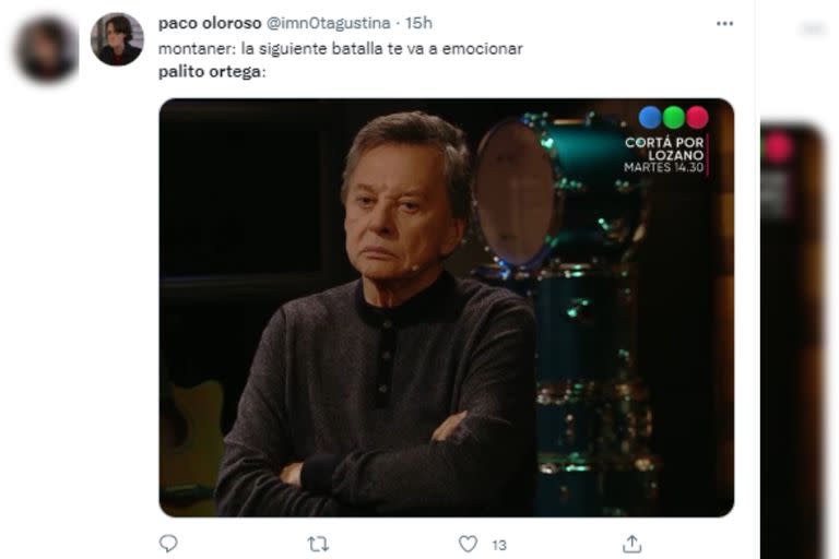 Palito fue el blanco de memes (Captura Instagram)