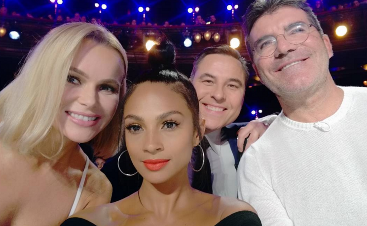 The judges put Simon through.